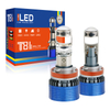 OEM/ODM 84W 8400LM H11 Mini Projector Lens LED Car Headlight Bulbs With Canbus