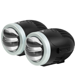 Waterproof Tri Colors 2 Inch Bi Projector Fog Light Spotlights With Remote Control