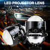 Super Bright 106W 2.0 Inch Bi-LED Projector Lens Car Headlight Retrofit Kit Bulb High Low Beam Led Projector Lens for Car Accessories
