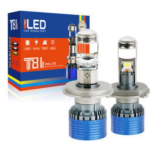 Customized Super Bright 8400LM LED Headlight Bulb with Mini Projector Lens