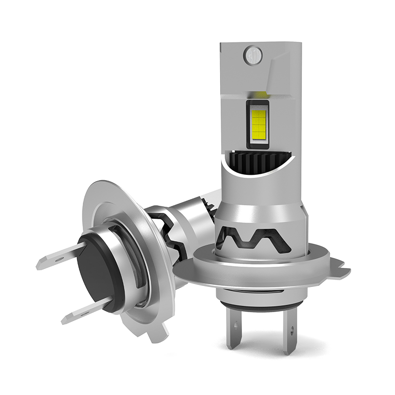 V25S Series | 1:1 Mini Size 64W 6400LM 6500K Cool White All In One LED Headlight Bulbs For Car