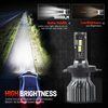 Custom OEM/ODM 60W LED Car Headlights 6000LM High/Low Beam Automotive Headlamp Bulbs
