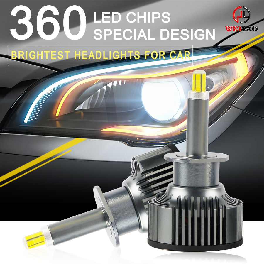 360 led headlights