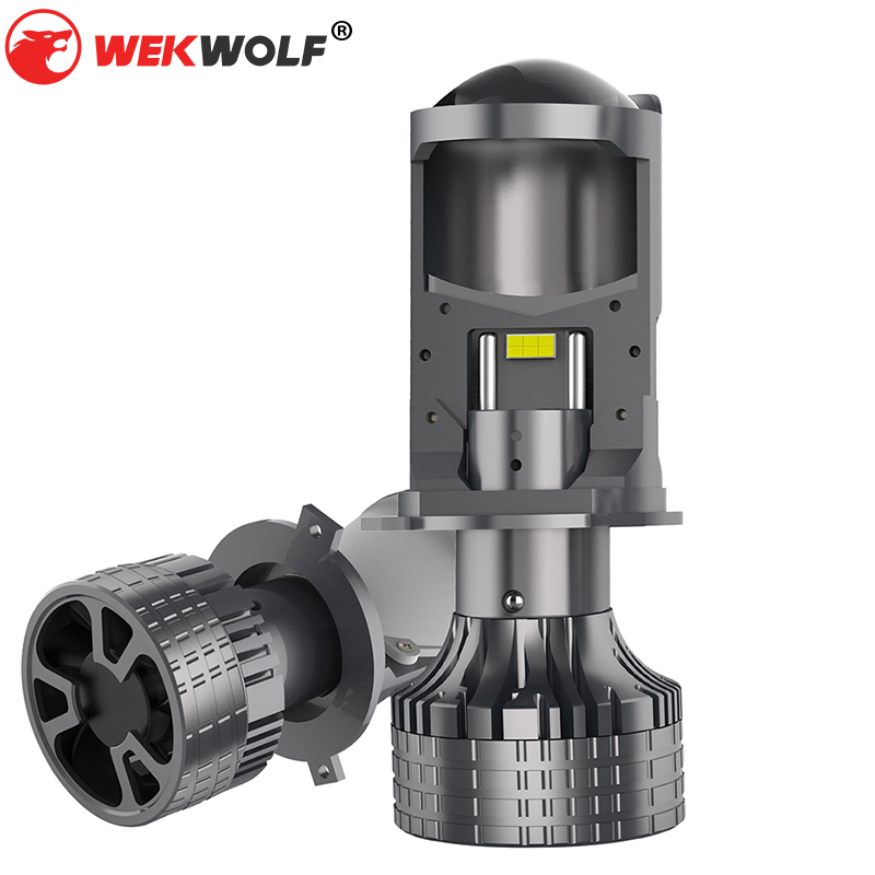  T90S Series | 12V High/Low Beam Mini HD Bi-led Projector Lens LED Headlight Bulbs for Car