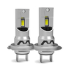 V25S Series | 1:1 Mini Size 64W 6400LM 6500K Cool White All In One LED Headlight Bulbs For Car