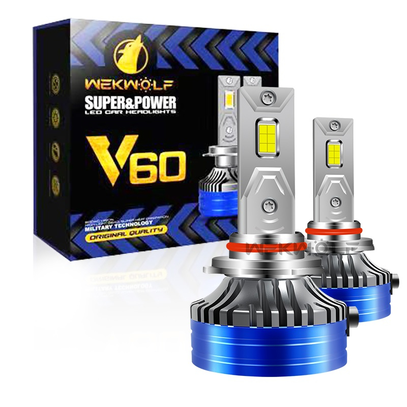 Wholesale High Lumen 24000LM 6000K Cool White LED Headlamp Bulbs for Car V60 9005/HB3