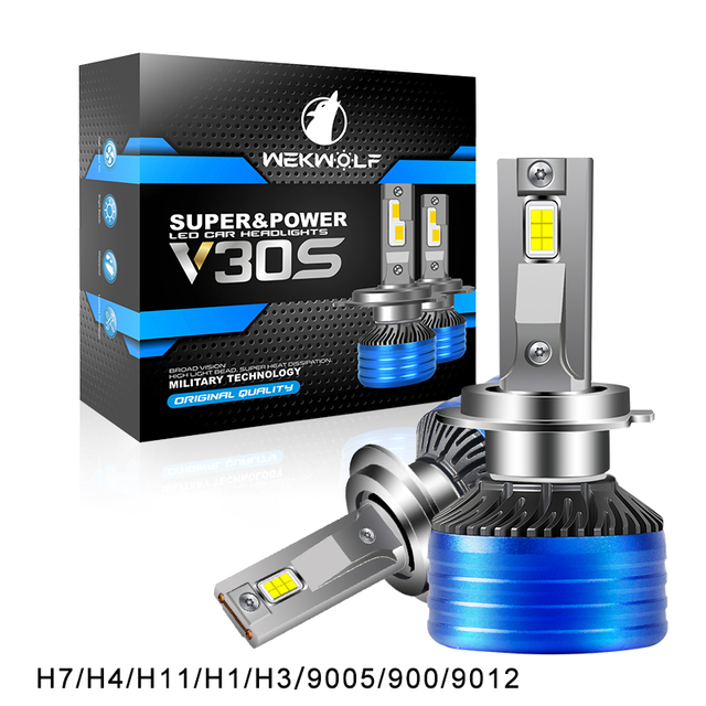 Factory Price Daul Copper Tube 120W 12000LM Canbus 6000K Cool White LED Headlight Bulbs for Car