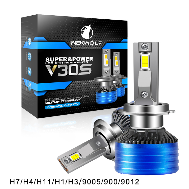 Factory Price Daul Copper Tube 120W 12000LM Canbus 6000K Cool White LED Headlight Bulbs for Car